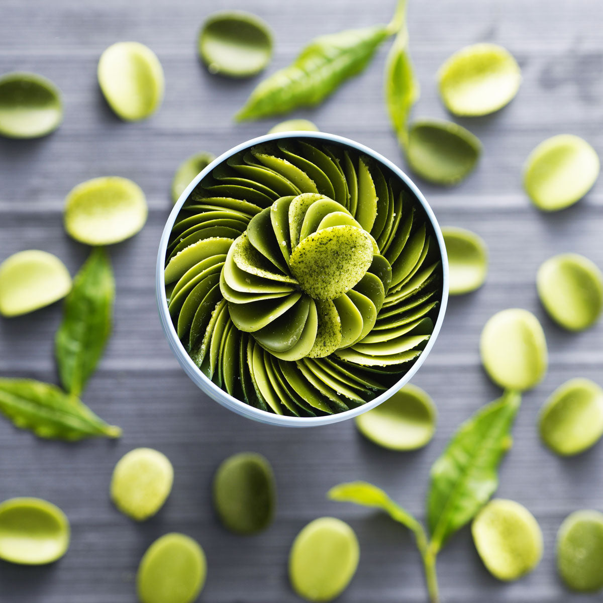 ペタル抹茶グラデーション