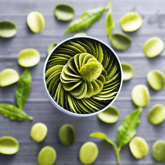 ペタル抹茶グラデーション