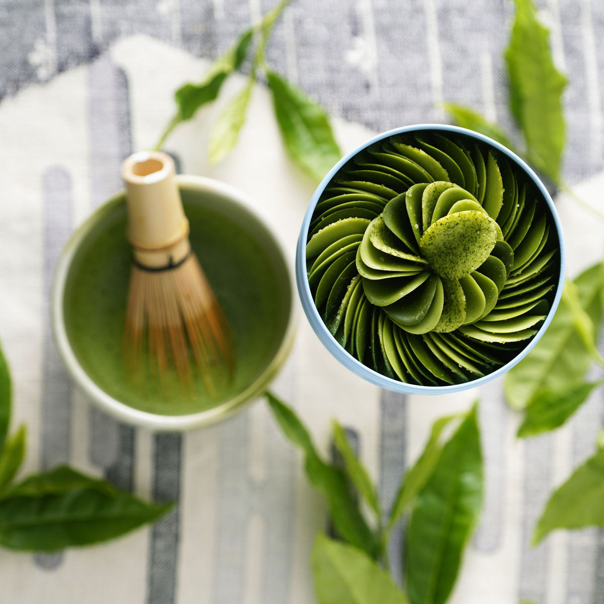 ペタル抹茶グラデーション