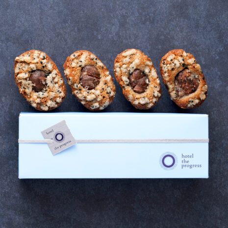 栗と胡麻のフィナンシェ_4個入りmini 栗と胡麻のフィナンシェ_4個入りmini