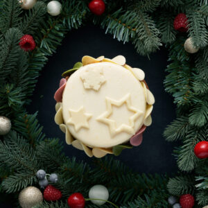 【お届け時期:12月20日~12月25日】クリスマスタルト レモン風味ホワイトチョコレート