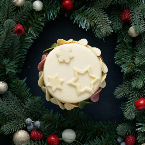 クリスマスタルト_レモン風味ホワイトチョコ